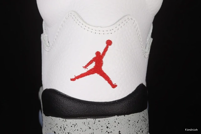 cement" Comfortable mens 5 "white air retro 1832 jordan 136027- 0521